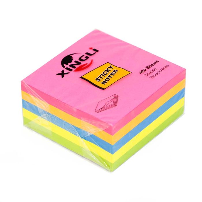 Colored Sticky Note 400 Sheet 76 x 76mm
