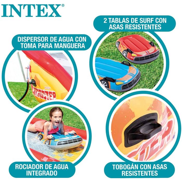 Intex Racing Fun Slide for Kids 561 × 119 × 76cm