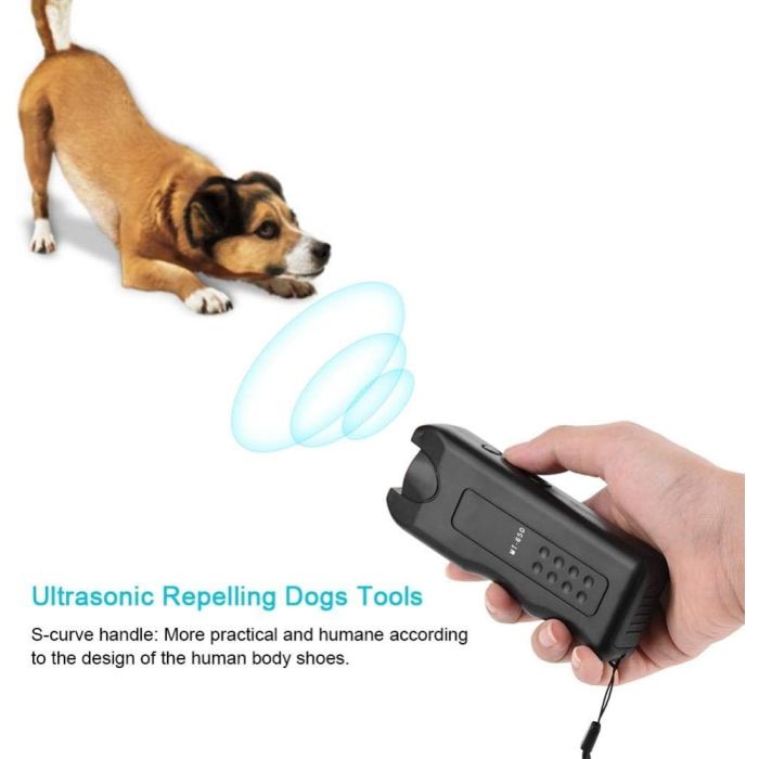 Ultrasonic Dog Deterrent Device