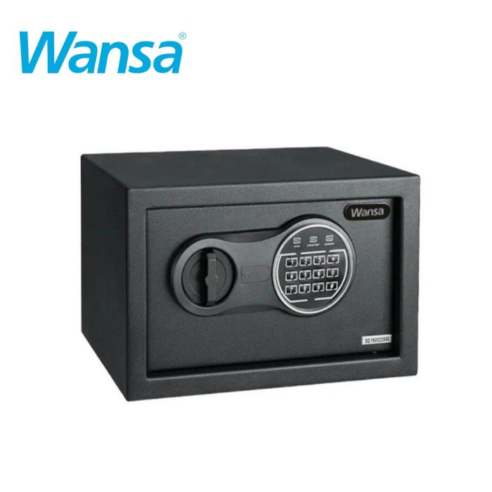 Wansa High Security Digital Home Safe Black