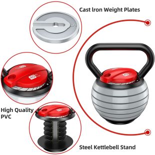 Fortis adjustable kettlebell 2025