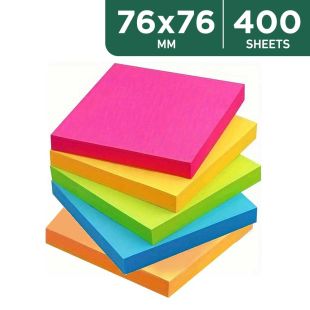 Colored Sticky Note 400 Sheet 76 x 76mm