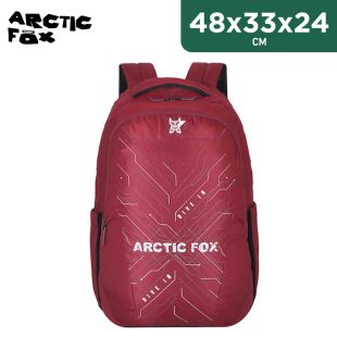 COMPASS COBBLE FURRY BAG/SMALL ARCTIC FOX WHITE